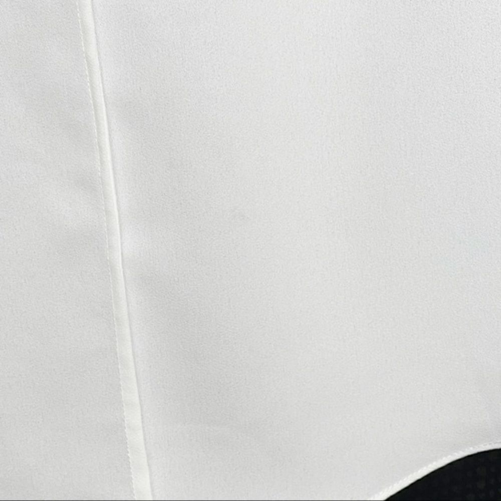 Cabi Black White Split Back Domino Sleeveless Top - Picture 8 of 8